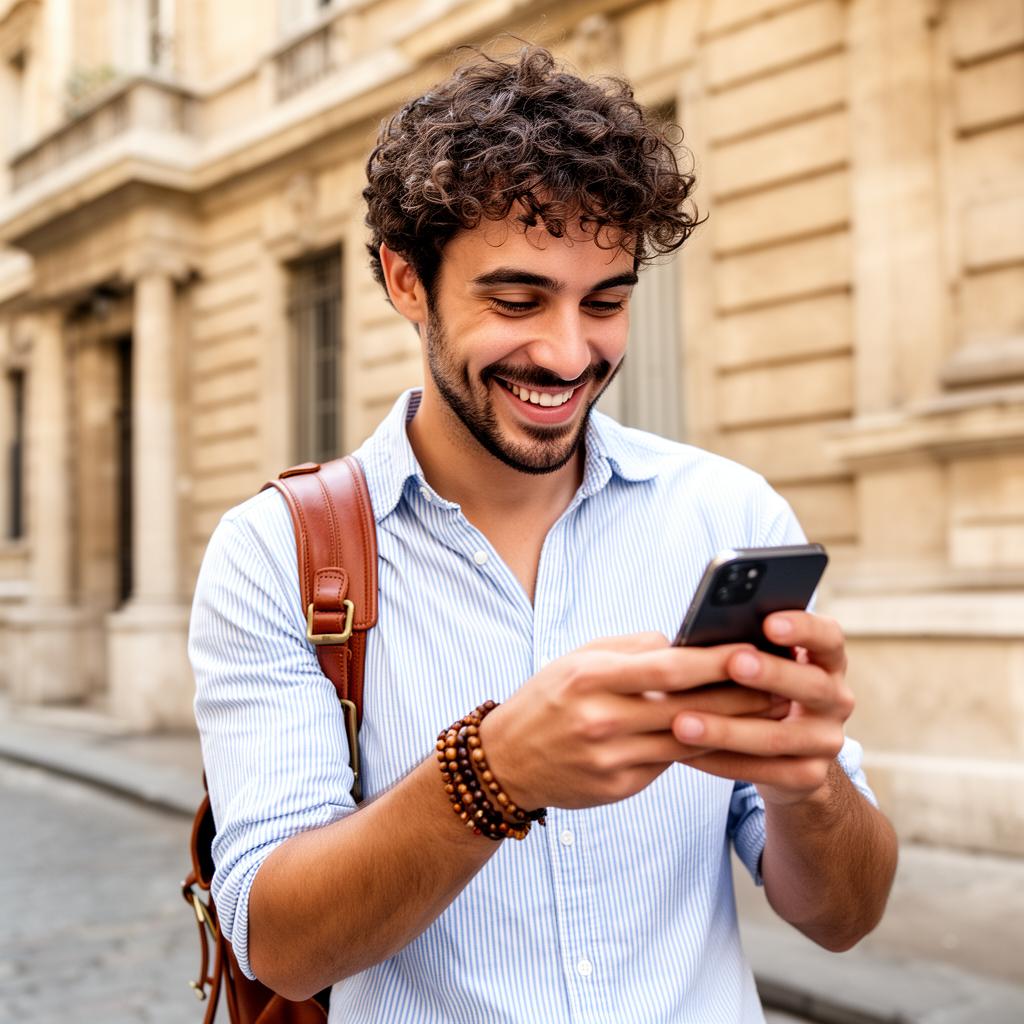 Pessoa recebendo alertas do Voo Com Quanto no WhatsApp